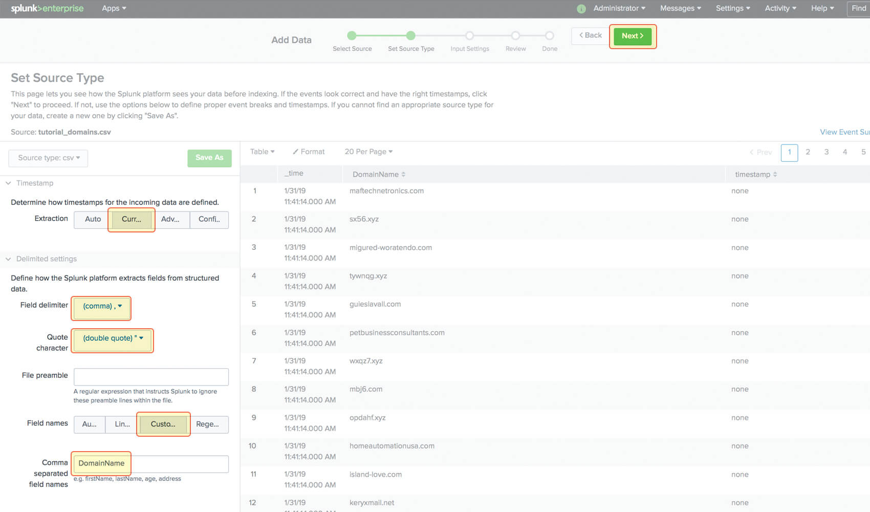 splunk subsearch timeout